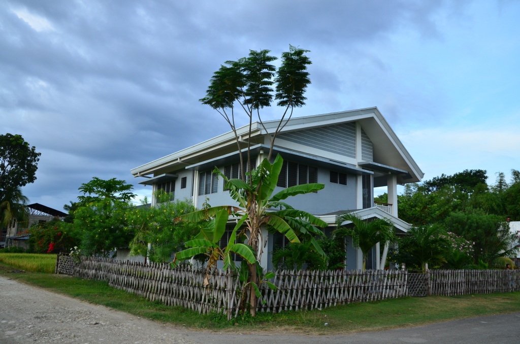 house in Argao, Cebu, Philippines, at another daytime